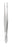 Miltex Miltex Utility Forceps Wills Hospital 4 Inch OR Grade Stainless Steel (German) NonSterile NonLocking Thumb Handle Straight Serrated Tip - 18-970