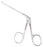 Miltex Miltex Micro Ear Forceps 3-1/4 Inch OR Grade Stainless Steel (German) NonSterile NonLocking Finger Ring Handle Straight Serrated Tip - 19-2081-B
