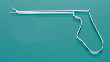Miltex - Forceps Noyes 4 Inch Length OR Grade German Stainless Steel NonSterile NonLocking Spring Handle Straight Serrated Tip - 19-404