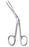 Miltex - Dressing Forceps Hartmann 5 Inch Length OR Grade German Stainless Steel NonSterile NonLocking Finger Ring Handle Straight Serrated Tip - 19-410
