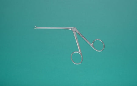 Miltex - Biopsy Forceps Hartmann-Herzfeld 3 Inch Length OR Grade German Stainless Steel NonSterile NonLocking Finger Ring Handle Straight Round Cup Tip - 19-429