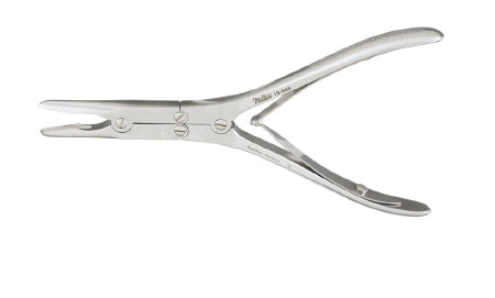 Miltex Bone Rongeur Ruskin Straight Double Action, Double Spring Pliers Handle 7 Inch L - 19-848