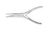 Integra Lifesciences - Bone Rongeur Ruskin Curved Double Action, Double Spring Plier Type Handle 3 mm Bite X 6 Inch Length - 19-849