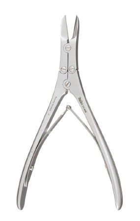 Miltex - Nasal Cutting Forceps Ruskin 7 Inch Length OR Grade German Stainless Steel NonSterile NonLocking Spring Handle Straight Cutting Tip - 21-628