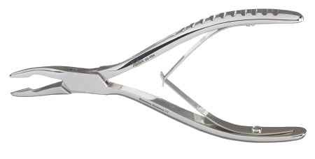 Miltex Oral Surgery Rongeur Friedman Slightly Curved, Very Delicate Double Spring Pliers Handle 5-1/2 Inch L - 22-494
