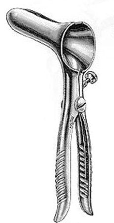 Miltex Rectal Speculum Pratt 8-1/2 Inch Long / Blades: 3-1/2 Inch Long X 1 Inch Wide at Distal End - 28-1