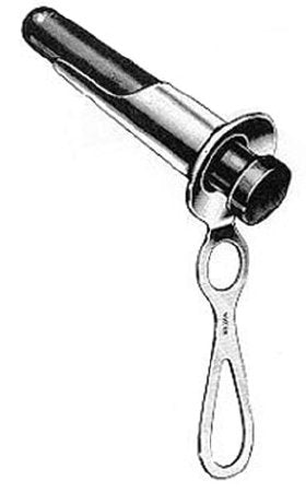 Miltex Rectal Speculum Pennington 3-3/8 Inch Long / Outer Diameter 1 Inch / Handle: 4-3/4 Inch - 28-10