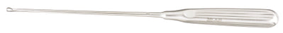 Miltex Miltex Uterine Curette Sims 11 Inch Length Single-ended Hollow Handle with Grooves Size 6 Tip Sharp Loop Tip - 30-1205-6