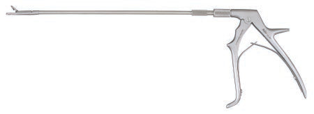 Miltex - Uterine Biopsy Forceps Tischler 8-1/2 Inch Shaft Length OR Grade German Stainless Steel NonSterile NonLocking Spring Handle Straight Serrated Tip - 30-1494