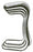 Miltex - Vaginal Speculum/Retractor Sims NonSterile Surgical Grade German Stainless Steel Large Double-ended Reusable Without Light Source Capability - 30-220