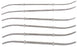 Miltex Uterine Dilator Set Hank 11 Inch Stainless Steel NonSterile Reusable - 30-500