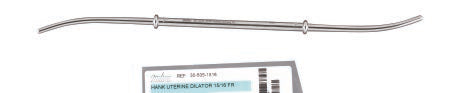 Integra Lifesciences - Uterine Dilator Hank 11 Inch Length Stainless Steel NonSterile Reusable - 30-505-1516