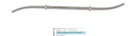 Integra Lifesciences - Uterine Dilator Hank 11 Inch Length Stainless Steel NonSterile Reusable - 30-505-1920