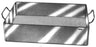 Miltex Miltex Sterilization Tray Rolled Edge Perforated Bottom Stainless Steel 2-1/2 X 6-1/2 X 10 Inch - 3-499