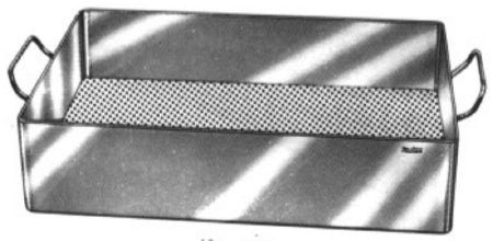 Miltex - Sterilization Tray 2-1/2 X 6-1/2 X 10 Inch - 3-499