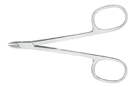 Miltex Tissue / Cuticle Nipper Straight Jaws 4 Inch Chrome Plated - 40-220