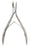 Miltex Nail Splitter Straight Jaws 5 Inch Stainless Steel - 40-226-SS