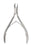 Integra Lifesciences - Tissue / Cuticle Nipper Convex Jaw 4 Inch Length Stainless Steel - 40-245-SS