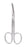 Miltex - Cuticle Scissors 3-1/2 Inch Length OR Grade Chrome Plated Carbon Steel NonSterile Finger Ring Handle Curved Blade Sharp Tip / Sharp Tip - 40-435