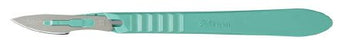 Miltex - Scalpel No. 23 Stainless Steel / Plastic Classic Grip Handle Sterile Disposable - 4-423