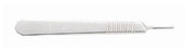 Miltex Knife Handle Extra Fine Nickel Plated Steel Size 3 - 4-7R