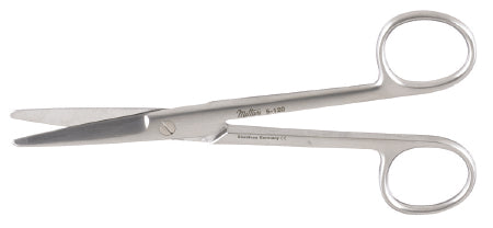Miltex Miltex Dissecting Scissors Mayo 5-1/2 Inch Length OR Grade Stainless Steel (German) NonSterile Finger Ring Handle Straight Blade Sharp/Sharp - 5-115