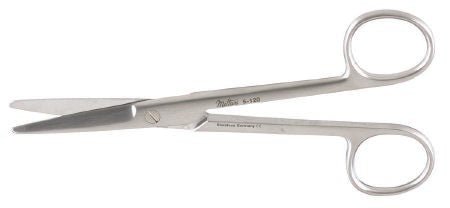 Miltex Miltex Dissecting Scissors Mayo 5-1/2 Inch Length OR Grade Stainless Steel (German) NonSterile Finger Ring Handle Curved Blade Sharp/Sharp - 5-116