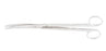 Miltex - Dissecting Scissors Mayo 9 Inch Length OR Grade German Stainless Steel NonSterile Finger Ring Handle Curved Beveled Blades Blunt Tip / Blunt Tip - 5-130