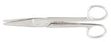 Miltex - Dissecting Scissors Mayo-Noble 6-1/2 Inch Length OR Grade German Stainless Steel NonSterile Finger Ring Handle Straight Beveled Blades Blunt Tip / Blunt Tip - 5-148