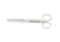 Miltex - Operating Scissors 6 Inch Length OR Grade German Stainless Steel NonSterile Finger Ring Handle Straight Blade Sharp Tip / Blunt Tip - 5-17