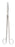 Miltex Miltex Dissecting Scissors Metzenbaum-Nelson 9 Inch Length OR Grade Stainless Steel (German) NonSterile Finger Ring Handle Straight Blade Blunt/Blunt - 5-186