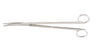 Miltex Miltex Dissecting Scissors Metzenbaum 9 Inch Length OR Grade Stainless Steel (German) NonSterile Finger Ring Handle Curved Blade Blunt/Blunt - 5-189