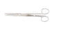 Miltex - Operating Scissors 7-1/2 Inch Length OR Grade German Stainless Steel NonSterile Finger Ring Handle Straight Blade Sharp Tip / Blunt Tip - 5-19