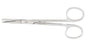 Miltex - Plastic Surgery Scissors Wagner 4-3/4 Inch Length OR Grade German Stainless Steel NonSterile Finger Ring Handle Straight Blade Sharp Tip / Blunt Tip - 5-272