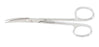Miltex - Plastic Surgery Scissors Wagner 4-3/4 Inch Length OR Grade German Stainless Steel NonSterile Finger Ring Handle Curved Blade Sharp Tip / Sharp Tip - 5-276