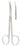 Miltex Miltex Dissecting Scissors Ragnell 5 Inch Length OR Grade Stainless Steel (German) NonSterile Finger Ring Handle Curved Blade Blunt/Blunt - 5-290