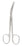 Miltex Miltex Eye Scissors 4-1/2 Inch Length Surgical Grade Stainless Steel NonSterile Finger Ring Handle Side Angled Sharp/Sharp - 5-310