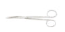 Miltex - Operating Scissors Brophy 5-1/2 Inch Length OR Grade German Stainless Steel NonSterile Finger Ring Handle Curved Blade Sharp Tip / Sharp Tip - 5-318