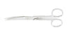Miltex Miltex Operating Scissors 6 Inch Length OR Grade Stainless Steel (German) NonSterile Finger Ring Handle Curved Blade Sharp/Sharp - 13636