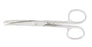 Miltex Miltex Operating Scissors 4-1/2 Inch Length OR Grade Stainless Steel (German) NonSterile Finger Ring Handle Curved Blade Sharp/Blunt - 15462