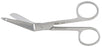 Miltex Miltex Bandage Scissors Knowles 5-1/2 Inch Length Surgical Grade Stainless Steel NonSterile Finger Ring Handle Side Curved Blade Sharp/Blunt - 5-561