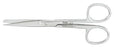 Miltex Miltex Operating Scissors 5-1/2 Inch Length OR Grade Stainless Steel (German) NonSterile Finger Ring Handle Straight Blade Sharp/Sharp - 43591