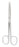 Miltex - Operating Scissors 5 Inch Length OR Grade German Stainless Steel NonSterile Finger Ring Handle Straight Blade Sharp Tip / Sharp Tip - 5-60