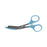 Miltex - Bandage Scissors Nurse 5-1/2 Inch Length Surgical Grade Fluoride Coated Stainless Steel / Plastic NonSterile Finger Ring Handle Angled Blade Blunt Tip / Blunt Tip - 5-702