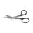 Miltex - Bandage Scissors 6-1/2 Inch Length Surgical Grade Stainless Steel / Plastic NonSterile Finger Ring Handle Angled Blade Blunt Tip / Blunt Tip - Integra Lifesciences - 5-998