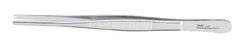 Miltex - Tissue Forceps 7 Inch Length OR Grade German Stainless Steel NonSterile NonLocking Thumb Handle Straight 1 X 2 Teeth - 6-47