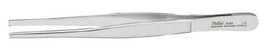 Integra Lifesciences - Tissue Forceps 5 Inch Length Surgical Grade Stainless Steel NonSterile NonLocking Thumb Handle Straight Serrated Tips with 1 X 2 Teeth - 6-62