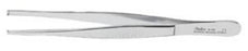 Integra Lifesciences - Tissue Forceps 5-1/2 Inch Length Surgical Grade Stainless Steel NonSterile NonLocking Thumb Handle Straight 2 X 3 Teeth, Serrated Tip - 6-94