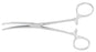 Miltex - Hemostatic Forceps Rochester-Pean 6-1/4 Inch Length OR Grade German Stainless Steel NonSterile Ratchet Lock Finger Ring Handle Curved Serrated Tip - 7-138