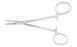 Miltex Miltex Hemostatic Forceps Halsted-Mosquito 5 Inch OR Grade Stainless Steel (German) NonSterile Ratchet Lock Finger Ring Handle Straight Serrated Tips w/1 X 2 Teeth - 43660